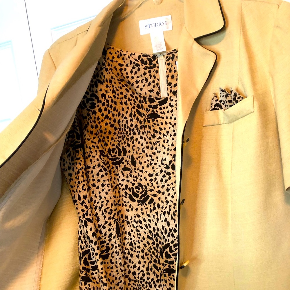 Leopard Print Maxi w/Jacket